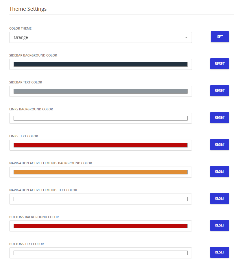 DSP 4.0: Color Theme Adjustment