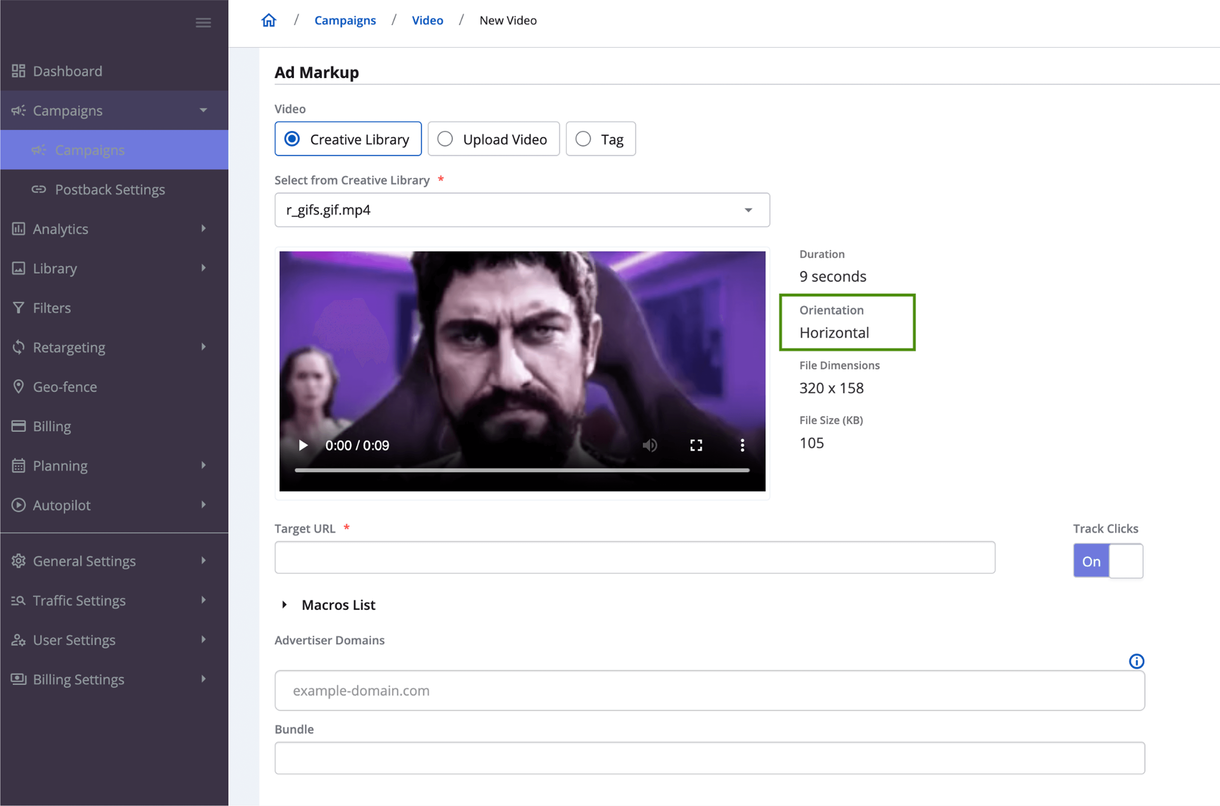 ExoClick Network Video Fix
