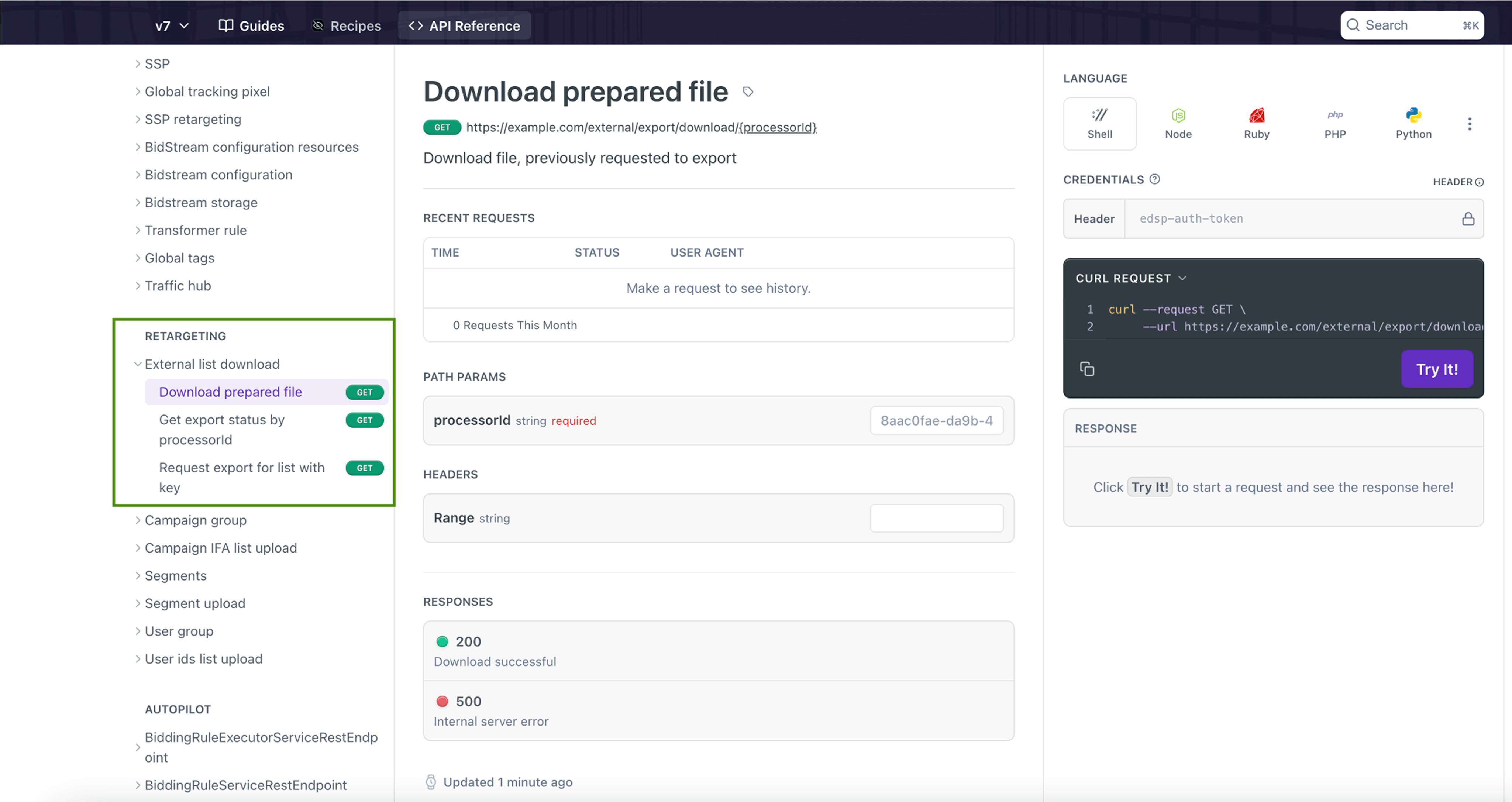 Export Data into Zipped File