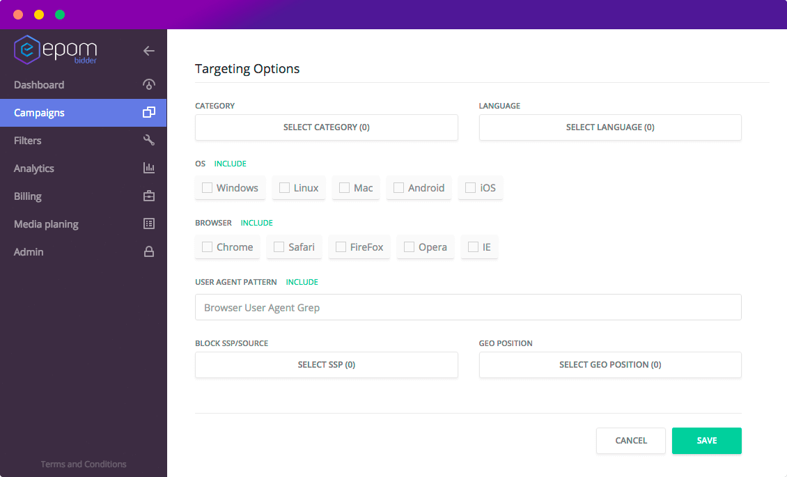 Epom Market DSP