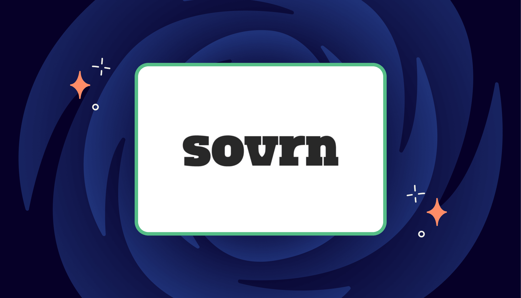 Sovrn wordmark logo on light background